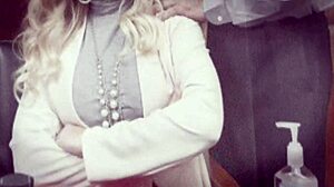 slut teacher fucks principal's asshole to save job in garage blackmail