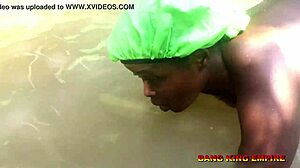 stunning ebony milf banged by huge black cock