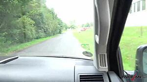 yo, picked up blondie bangs doggy style in public!