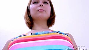 Cheerleader Teen Student Sucks BBC in Hot POV