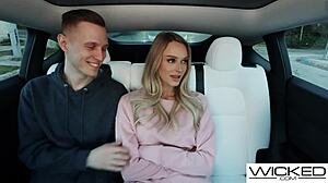 Beautiful blondes Emma Hix and Blake Blossom take hard dicking. They love every thrust!