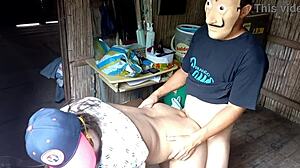 stepmom guides stepson with her horny vagina