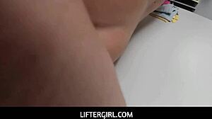 i caught a fit small tits teen stealing equipment, mackenzie mace