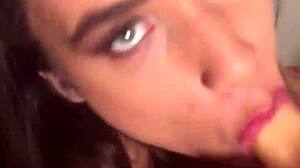 Briana Banderas With Big Ass Masturbates Using Dildo And Vibrator