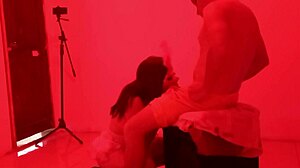 Prostitute Gives Intense Blowjob For Phone