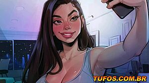 Boss Catches Nanny Stripping Online.