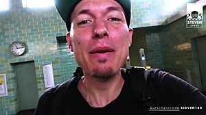 harleen van hynten blows stevenshame on dating pickup. blonde with fake tits rocks hotel reality!