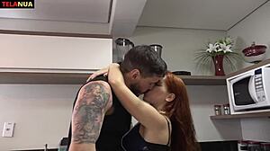 Kitchen Fun with My Naughty Brazilian Maid