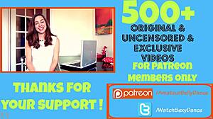 yo, check this hot secretary dancing at work today