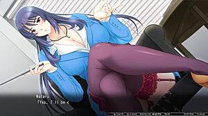 Big-Boobed Married Teacher Hypnotized for Cumshot