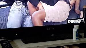 watch this big black cock penetrate and slap in solo play