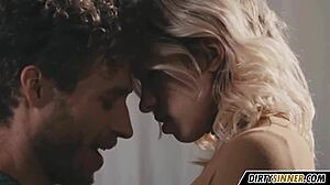 A Cute Blonde Girl Explores Sensual Adventures