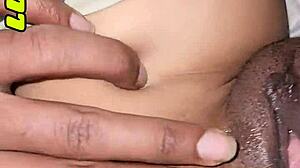 Sexy latina girlfriend gives handjob after blowjob, fucks tight wet pussy rough