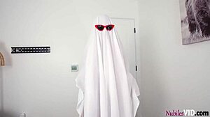 Stepbro cum haunts my wet pussy in deepthroat hardcore