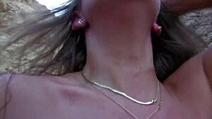 Hot Milf in Outdoor Lingerie