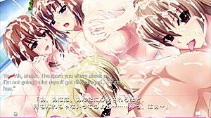 Ijira rental harem route part 3 hot tub fucking scene