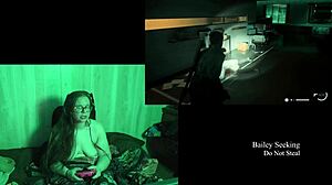 Naked lake house playthrough part 2 with big natural tits 😊