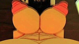 teaching her big ass to take that big white cock in roblox 😏