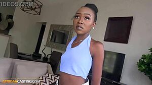 Big Black Ass Teen Rides at Audition