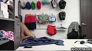 Officer Wrex Bangs Teen Suspect Scarlett, Cumming On Her Pretty Face