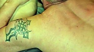 Licking ass and pussy from behind