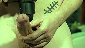 Big Cock Vs Massage Gun