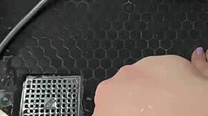 hot stepsis teases solo in sunny shower in los angeles