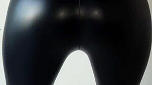 Ass Worship Dominatrix In Tight Leggings Makes You Dream Of Her Sexy Juicy Ass