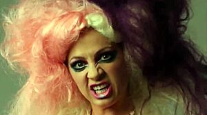 A Musical Tease During Abigail Mac's Photo Shoot