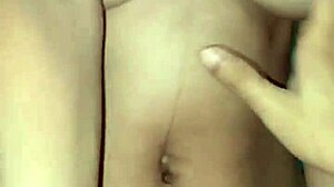 Indonesian Blonde Rides Monster Cock with Loud Moans