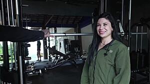 Hot Guys Interrupt Gym Training To Fuck Me!