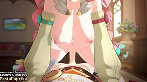 Animated Video Featuring Cartoon Characters in Action