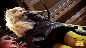 these horny sluts admire asses then have lesbian sex