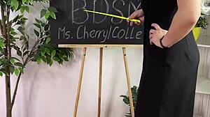 Intense BDSM Session With Teacher In Nylon And Heels