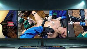 Dr. Tampa's Bratty Cheerleading Physical With Jasmine Rose