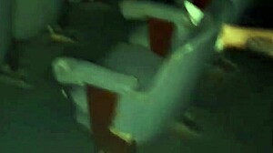 Cuckold takes wife to porn cinema for strangers 😈