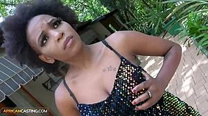 Big Tits Ebony Rides Jumbo Producer After Fake Casting! Intense Riding Action!