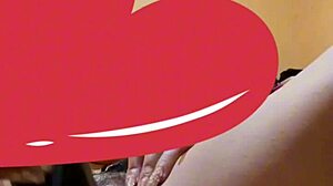 latina teen 18+ uses dildo on pussy