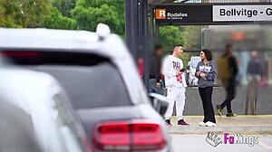 Lily Morena seduces hardcore studs on the street