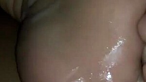 Early morning turns hot with sweet footjob play