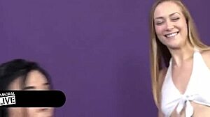 Sadie Blair turns slutty in wild threesome