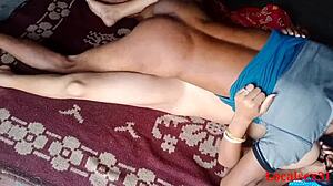 Desi Housewife Gets Rough in Saree for Steamy Action