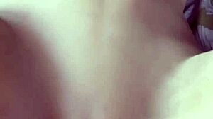 My hot skinny sex doll takes monster cock in homemade clip