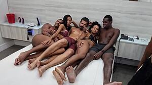 Behind mega orgy with Yasmin Ribeiro