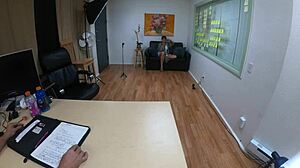 Nataly dewalt in casting session sucking cock