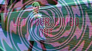 hypno turns her into a sex toy bimbo in the garage.