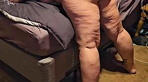 Licking ass and pussy from behind