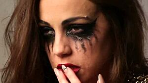 A Musical Tease During Abigail Mac's Photo Shoot