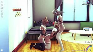 Some wild Vietnamese group action going on here! 😜