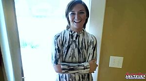 busty cutie kylie sucks cock, gets pussy pounded, and nipples teased! 😍